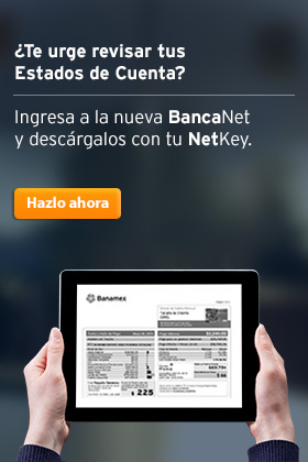 Revisa tus estados de cuenta con la nueva BancaNet